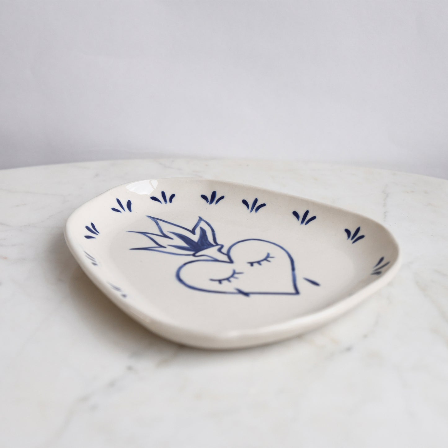 Schaaltje huilend hart