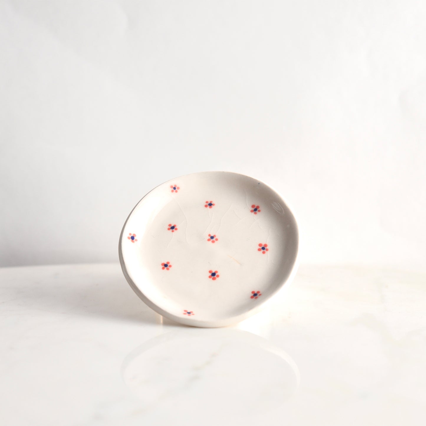 Schaaltje bloemetjes