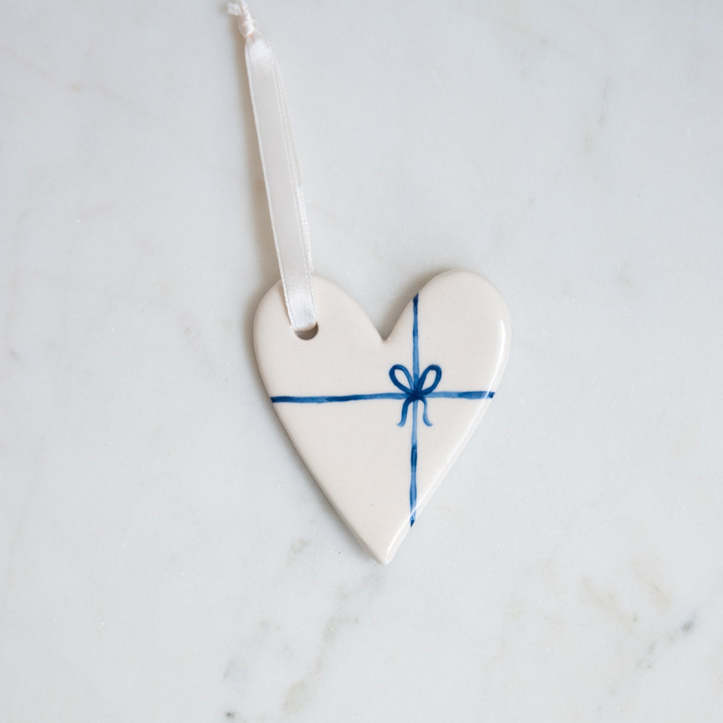 Hart ornament strik