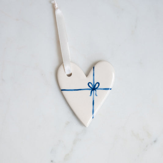Hart ornament strik
